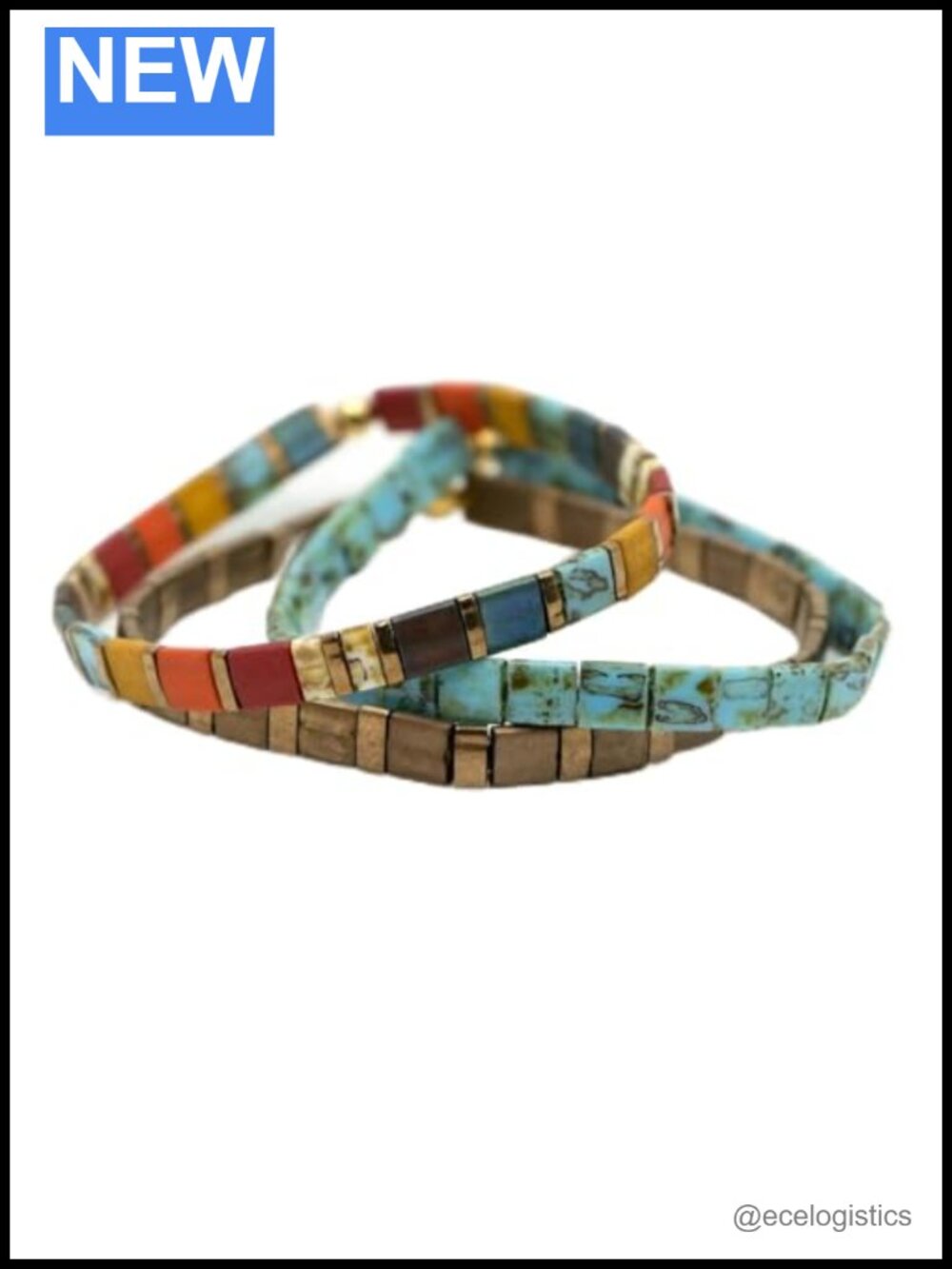 Mack & Rex Tila Bracelet - Women's Stretch Beaded Bracelet